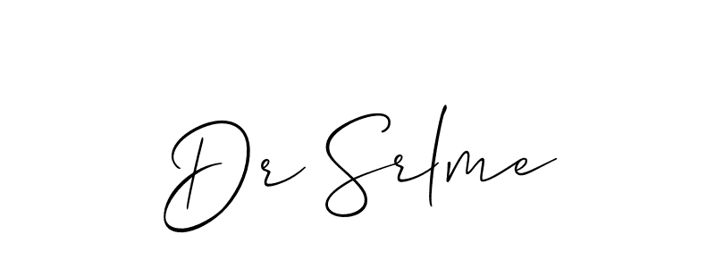 Allison_Script is a professional signature style that is perfect for those who want to add a touch of class to their signature. It is also a great choice for those who want to make their signature more unique. Get Dr Srlme name to fancy signature for free. Dr Srlme signature style 2 images and pictures png
