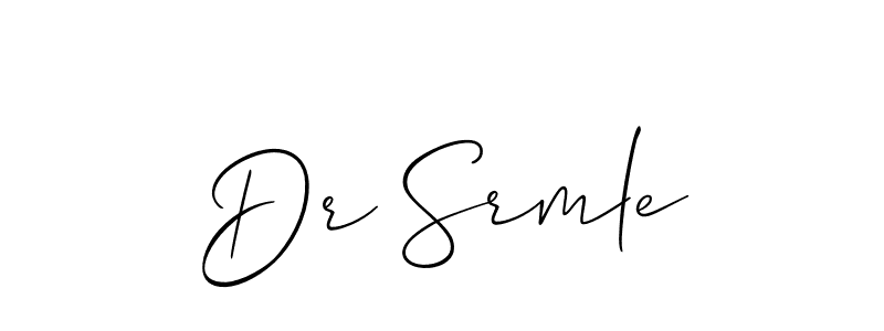 It looks lik you need a new signature style for name Dr Srmle. Design unique handwritten (Allison_Script) signature with our free signature maker in just a few clicks. Dr Srmle signature style 2 images and pictures png