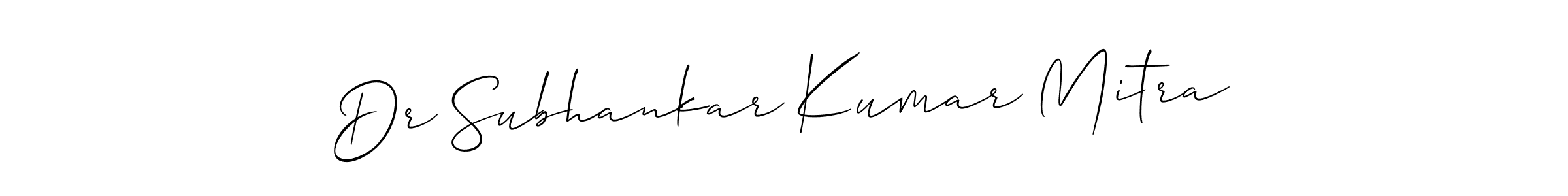 How to Draw Dr Subhankar Kumar Mitra signature style? Allison_Script is a latest design signature styles for name Dr Subhankar Kumar Mitra. Dr Subhankar Kumar Mitra signature style 2 images and pictures png