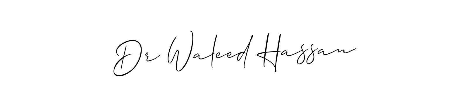 You can use this online signature creator to create a handwritten signature for the name Dr Waleed Hassan. This is the best online autograph maker. Dr Waleed Hassan signature style 2 images and pictures png