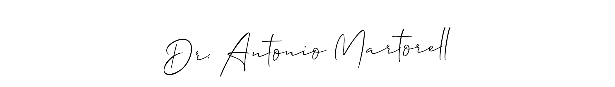 Best and Professional Signature Style for Dr. Antonio Martorell. Allison_Script Best Signature Style Collection. Dr. Antonio Martorell signature style 2 images and pictures png