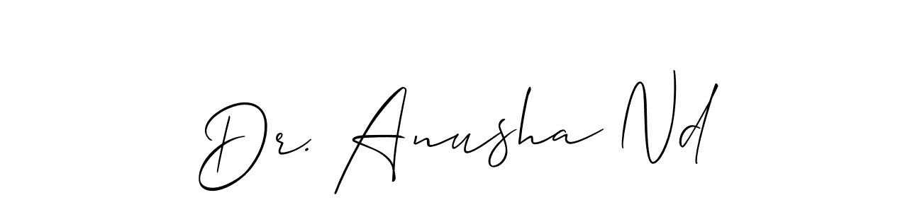 Here are the top 10 professional signature styles for the name Dr. Anusha Nd. These are the best autograph styles you can use for your name. Dr. Anusha Nd signature style 2 images and pictures png