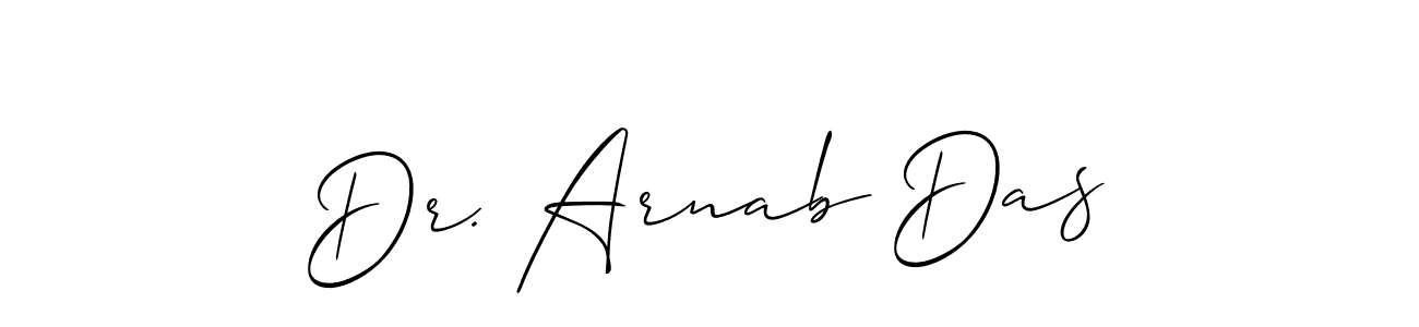 How to Draw Dr. Arnab Das signature style? Allison_Script is a latest design signature styles for name Dr. Arnab Das. Dr. Arnab Das signature style 2 images and pictures png