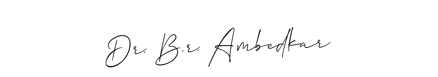 Dr. B.r. Ambedkar stylish signature style. Best Handwritten Sign (Allison_Script) for my name. Handwritten Signature Collection Ideas for my name Dr. B.r. Ambedkar. Dr. B.r. Ambedkar signature style 2 images and pictures png
