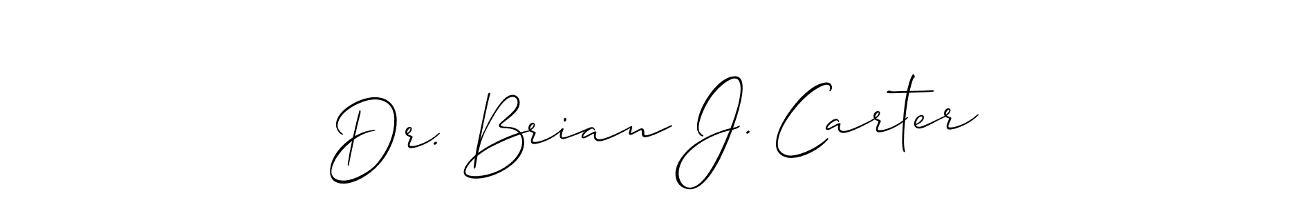 This is the best signature style for the Dr. Brian J. Carter name. Also you like these signature font (Allison_Script). Mix name signature. Dr. Brian J. Carter signature style 2 images and pictures png