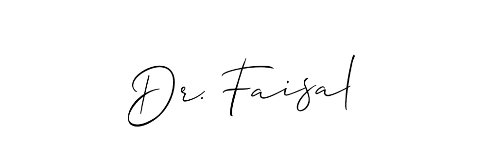 This is the best signature style for the Dr. Faisal name. Also you like these signature font (Allison_Script). Mix name signature. Dr. Faisal signature style 2 images and pictures png