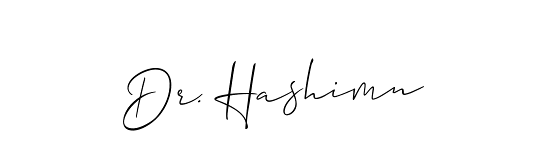 Check out images of Autograph of Dr. Hashimn name. Actor Dr. Hashimn Signature Style. Allison_Script is a professional sign style online. Dr. Hashimn signature style 2 images and pictures png