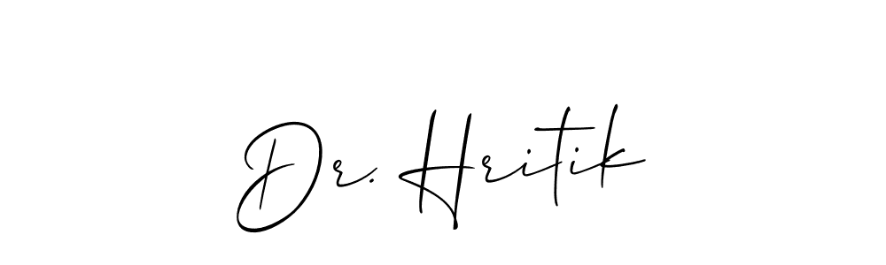 This is the best signature style for the Dr. Hritik name. Also you like these signature font (Allison_Script). Mix name signature. Dr. Hritik signature style 2 images and pictures png