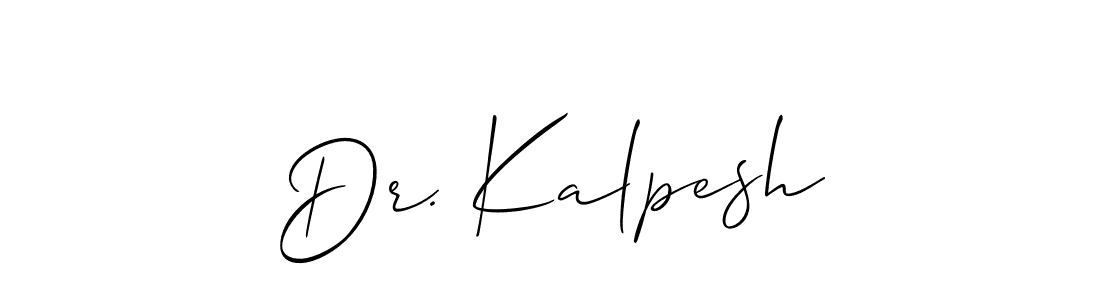 Here are the top 10 professional signature styles for the name Dr. Kalpesh. These are the best autograph styles you can use for your name. Dr. Kalpesh signature style 2 images and pictures png