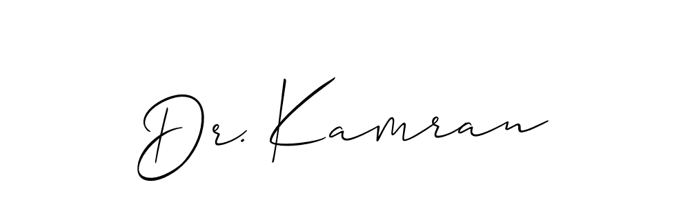 You can use this online signature creator to create a handwritten signature for the name Dr. Kamran. This is the best online autograph maker. Dr. Kamran signature style 2 images and pictures png