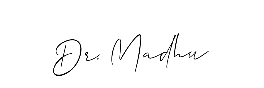 You can use this online signature creator to create a handwritten signature for the name Dr. Madhu. This is the best online autograph maker. Dr. Madhu signature style 2 images and pictures png
