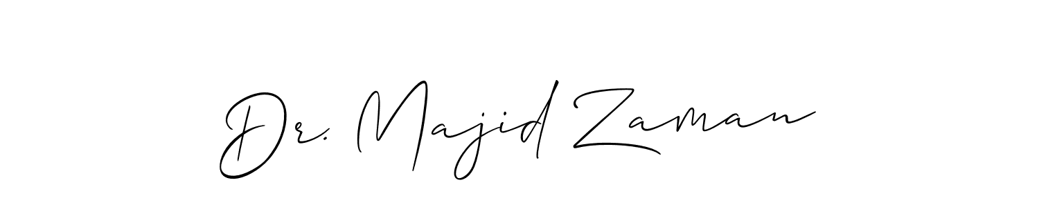 Once you've used our free online signature maker to create your best signature Allison_Script style, it's time to enjoy all of the benefits that Dr. Majid Zaman name signing documents. Dr. Majid Zaman signature style 2 images and pictures png