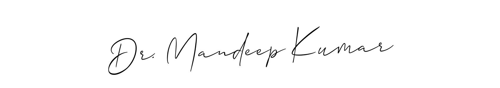 Once you've used our free online signature maker to create your best signature Allison_Script style, it's time to enjoy all of the benefits that Dr. Mandeep Kumar name signing documents. Dr. Mandeep Kumar signature style 2 images and pictures png
