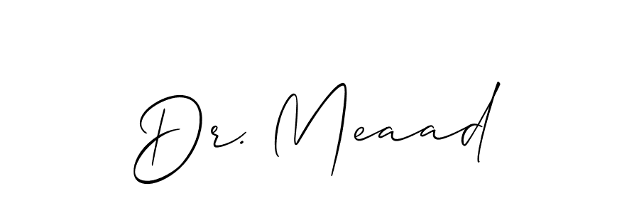 See photos of Dr. Meaad official signature by Spectra . Check more albums & portfolios. Read reviews & check more about Allison_Script font. Dr. Meaad signature style 2 images and pictures png
