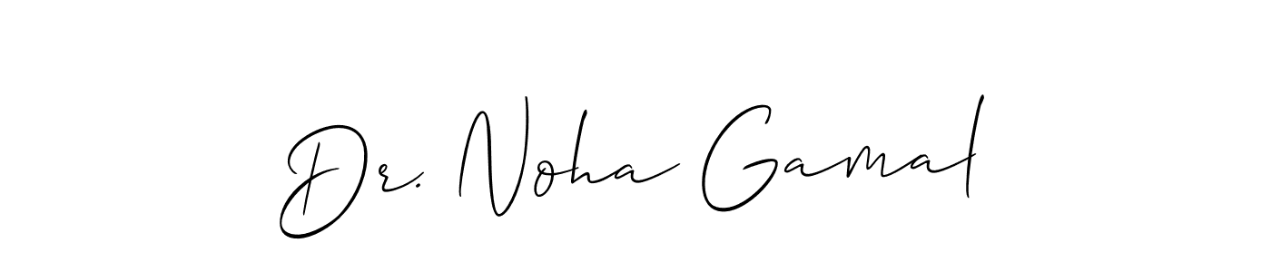 Here are the top 10 professional signature styles for the name Dr. Noha Gamal. These are the best autograph styles you can use for your name. Dr. Noha Gamal signature style 2 images and pictures png