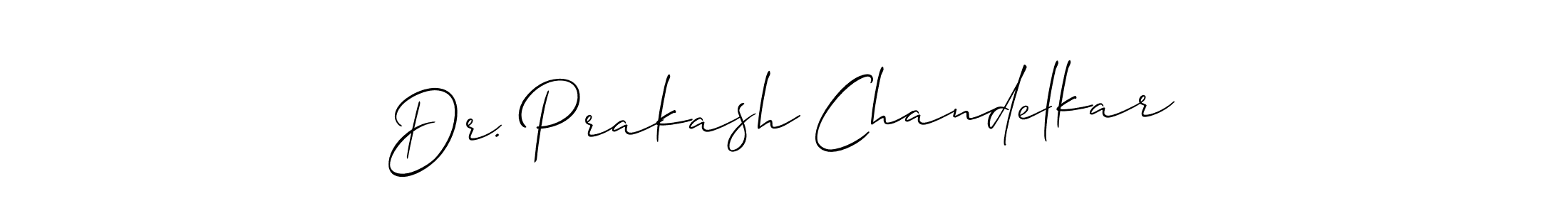 See photos of Dr. Prakash Chandelkar official signature by Spectra . Check more albums & portfolios. Read reviews & check more about Allison_Script font. Dr. Prakash Chandelkar signature style 2 images and pictures png