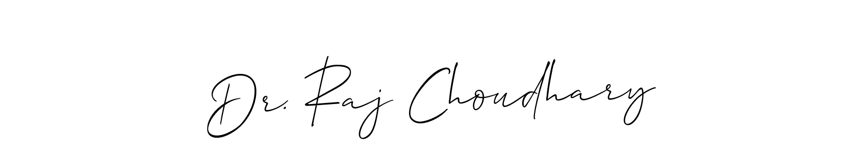 You can use this online signature creator to create a handwritten signature for the name Dr. Raj Choudhary. This is the best online autograph maker. Dr. Raj Choudhary signature style 2 images and pictures png