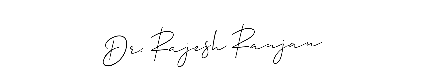 Best and Professional Signature Style for Dr. Rajesh Ranjan. Allison_Script Best Signature Style Collection. Dr. Rajesh Ranjan signature style 2 images and pictures png