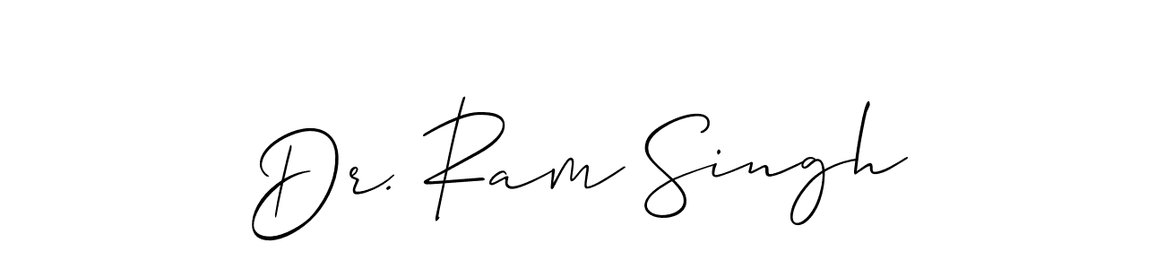 Similarly Allison_Script is the best handwritten signature design. Signature creator online .You can use it as an online autograph creator for name Dr. Ram Singh. Dr. Ram Singh signature style 2 images and pictures png