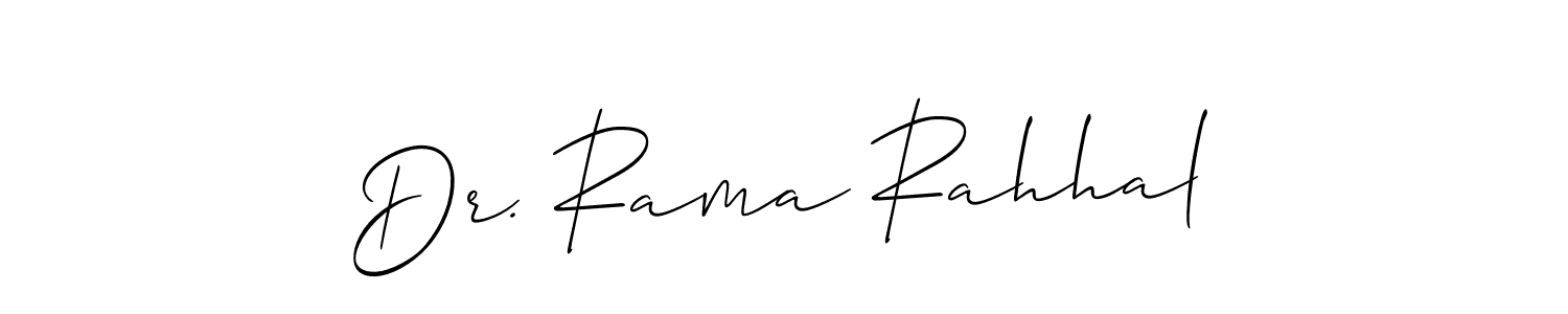 You can use this online signature creator to create a handwritten signature for the name Dr. Rama Rahhal. This is the best online autograph maker. Dr. Rama Rahhal signature style 2 images and pictures png