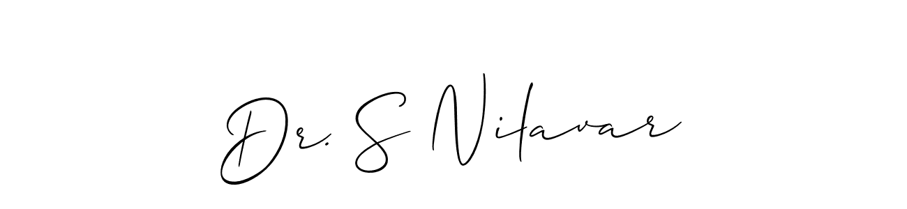 You can use this online signature creator to create a handwritten signature for the name Dr. S Nilavar. This is the best online autograph maker. Dr. S Nilavar signature style 2 images and pictures png