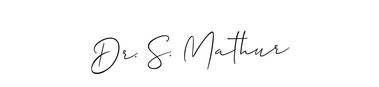 See photos of Dr. S. Mathur official signature by Spectra . Check more albums & portfolios. Read reviews & check more about Allison_Script font. Dr. S. Mathur signature style 2 images and pictures png