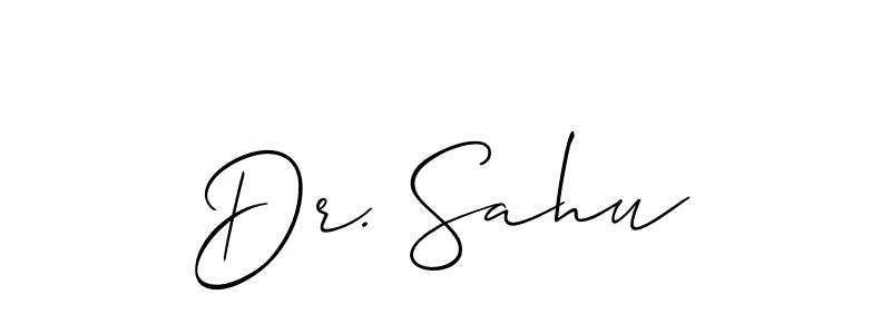 You can use this online signature creator to create a handwritten signature for the name Dr. Sahu. This is the best online autograph maker. Dr. Sahu signature style 2 images and pictures png