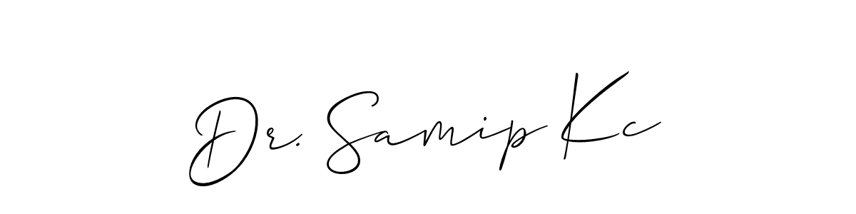 See photos of Dr. Samip Kc official signature by Spectra . Check more albums & portfolios. Read reviews & check more about Allison_Script font. Dr. Samip Kc signature style 2 images and pictures png