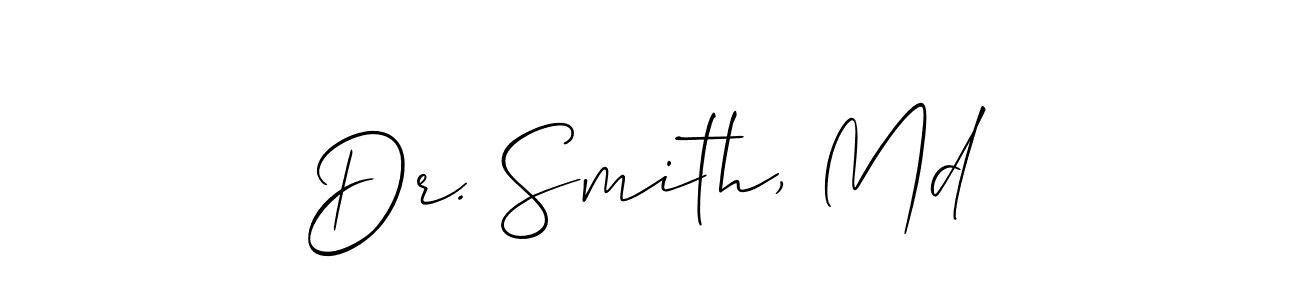 Make a beautiful signature design for name Dr. Smith, Md. Use this online signature maker to create a handwritten signature for free. Dr. Smith, Md signature style 2 images and pictures png