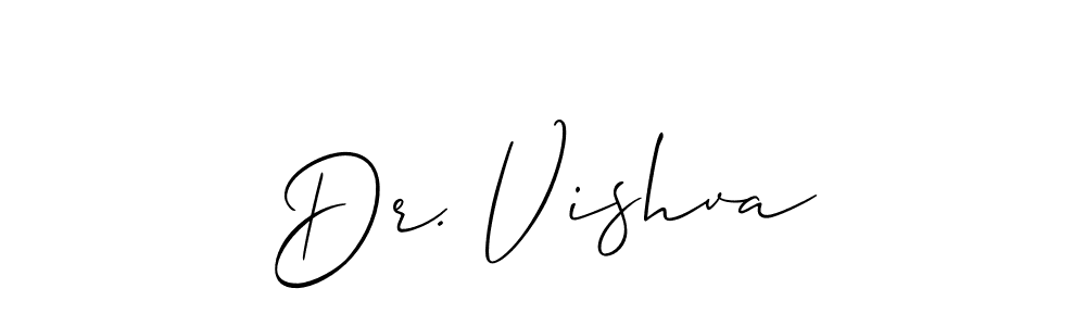 You can use this online signature creator to create a handwritten signature for the name Dr. Vishva. This is the best online autograph maker. Dr. Vishva signature style 2 images and pictures png