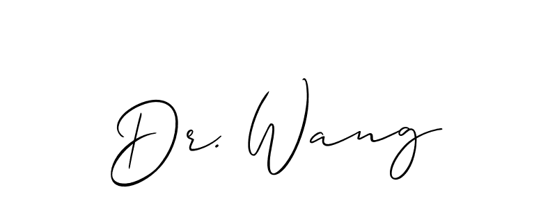 Here are the top 10 professional signature styles for the name Dr. Wang. These are the best autograph styles you can use for your name. Dr. Wang signature style 2 images and pictures png