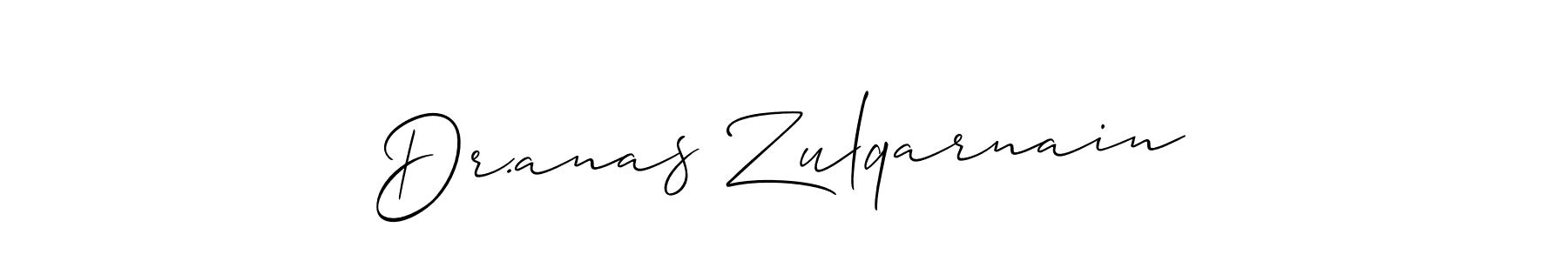 Here are the top 10 professional signature styles for the name Dr.anas Zulqarnain. These are the best autograph styles you can use for your name. Dr.anas Zulqarnain signature style 2 images and pictures png