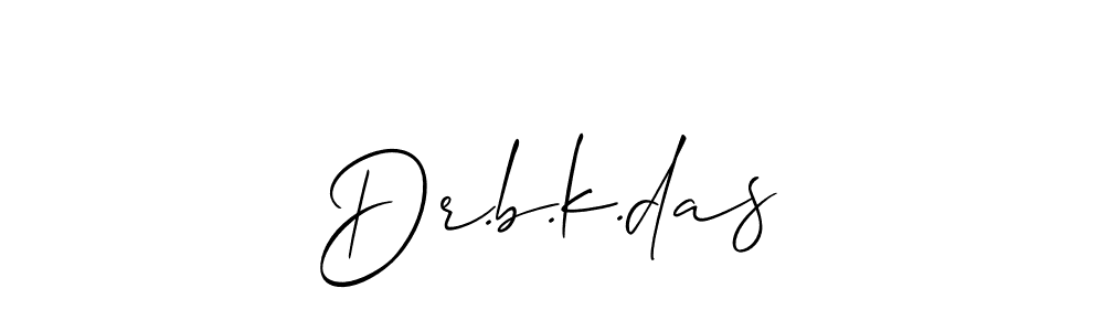 You should practise on your own different ways (Allison_Script) to write your name (Dr.b.k.das) in signature. don't let someone else do it for you. Dr.b.k.das signature style 2 images and pictures png