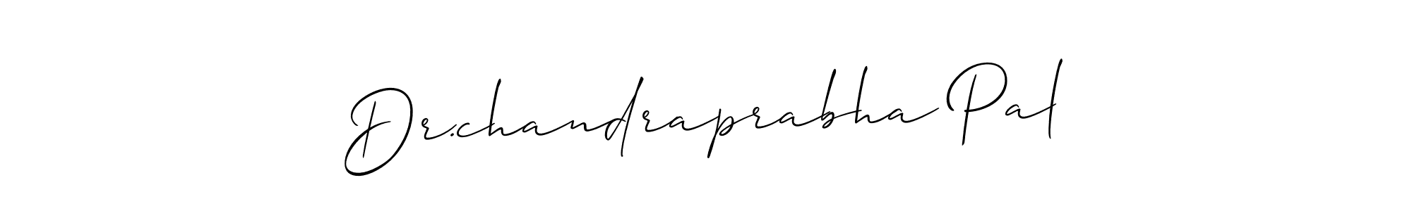 Once you've used our free online signature maker to create your best signature Allison_Script style, it's time to enjoy all of the benefits that Dr.chandraprabha Pal name signing documents. Dr.chandraprabha Pal signature style 2 images and pictures png