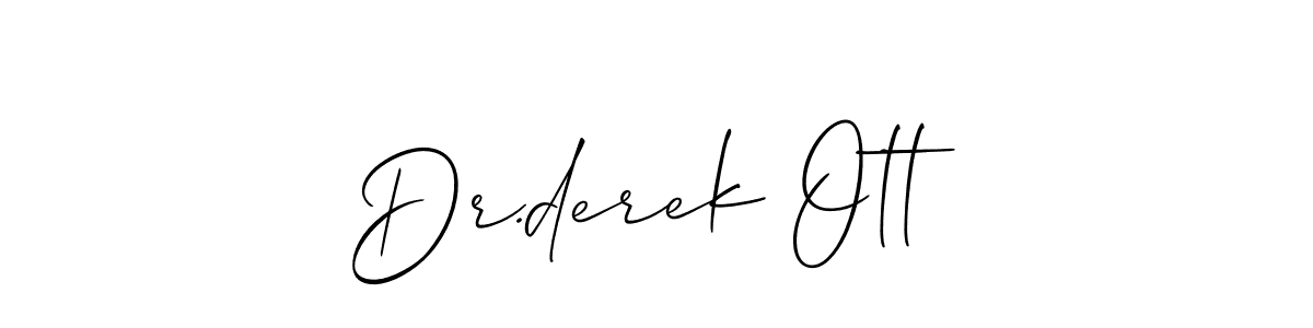 You can use this online signature creator to create a handwritten signature for the name Dr.derek Ott. This is the best online autograph maker. Dr.derek Ott signature style 2 images and pictures png