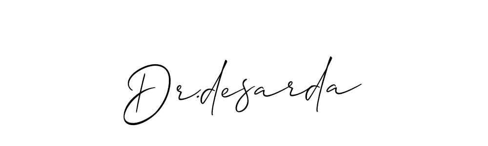 Once you've used our free online signature maker to create your best signature Allison_Script style, it's time to enjoy all of the benefits that Dr.desarda name signing documents. Dr.desarda signature style 2 images and pictures png