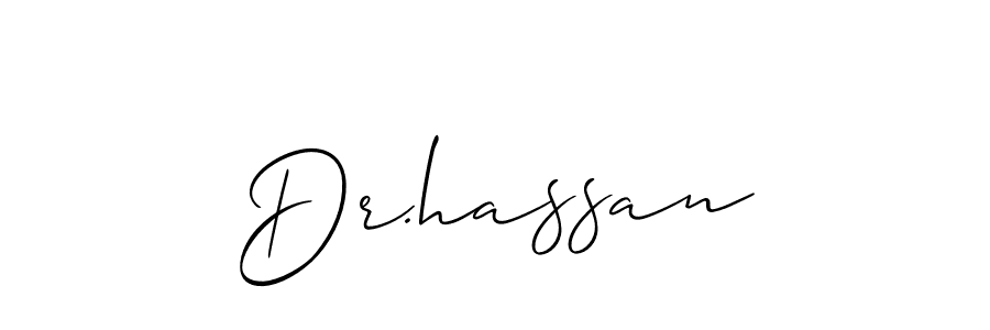 This is the best signature style for the Dr.hassan name. Also you like these signature font (Allison_Script). Mix name signature. Dr.hassan signature style 2 images and pictures png