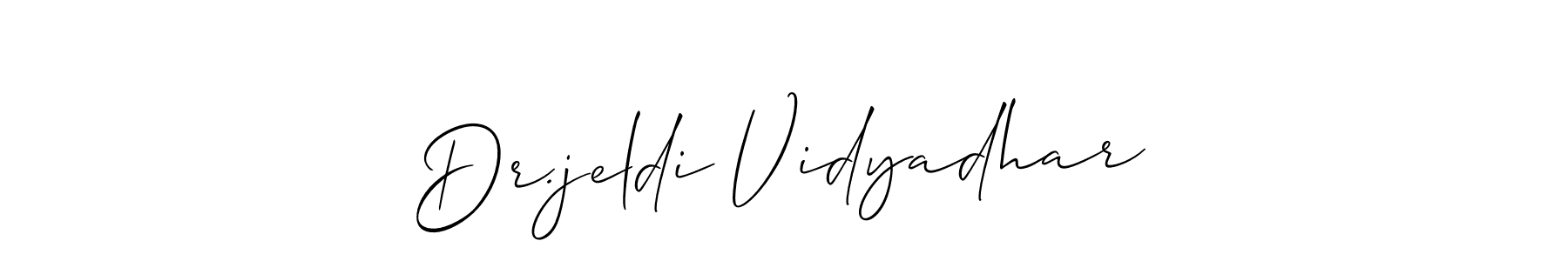 Check out images of Autograph of Dr.jeldi Vidyadhar name. Actor Dr.jeldi Vidyadhar Signature Style. Allison_Script is a professional sign style online. Dr.jeldi Vidyadhar signature style 2 images and pictures png