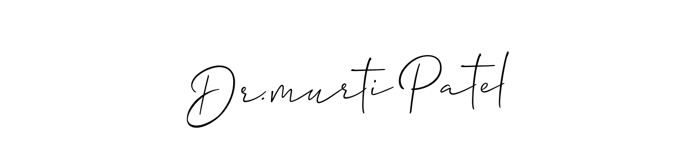 Best and Professional Signature Style for Dr.murti Patel. Allison_Script Best Signature Style Collection. Dr.murti Patel signature style 2 images and pictures png