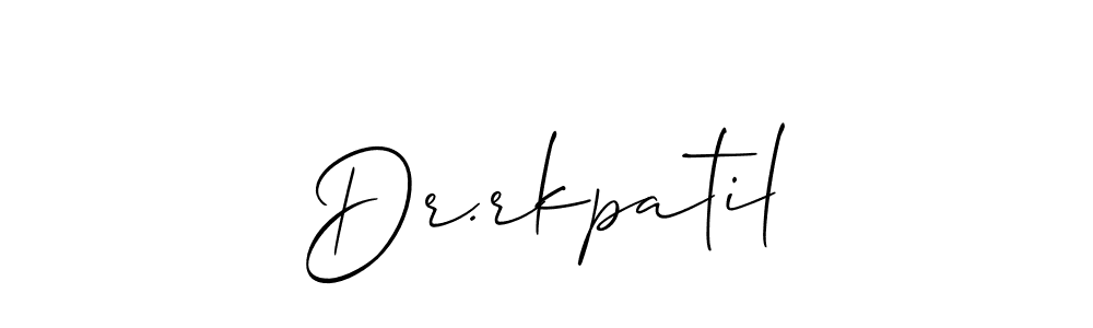 Make a beautiful signature design for name Dr.rkpatil. Use this online signature maker to create a handwritten signature for free. Dr.rkpatil signature style 2 images and pictures png