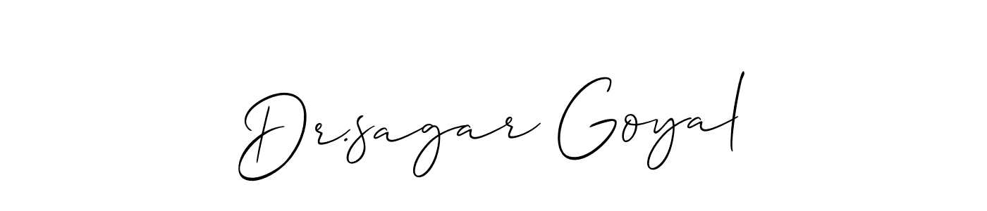 You can use this online signature creator to create a handwritten signature for the name Dr.sagar Goyal. This is the best online autograph maker. Dr.sagar Goyal signature style 2 images and pictures png