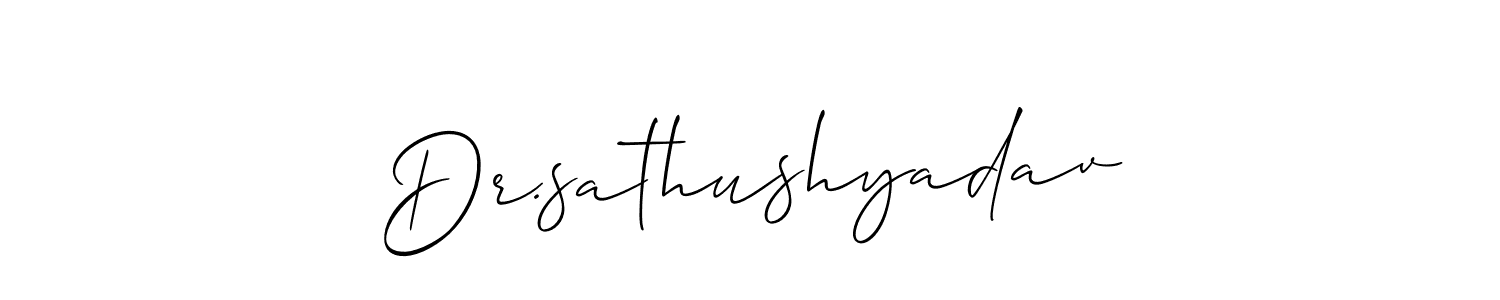 See photos of Dr.sathushyadav official signature by Spectra . Check more albums & portfolios. Read reviews & check more about Allison_Script font. Dr.sathushyadav signature style 2 images and pictures png