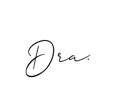 See photos of Dra. official signature by Spectra . Check more albums & portfolios. Read reviews & check more about Allison_Script font. Dra. signature style 2 images and pictures png