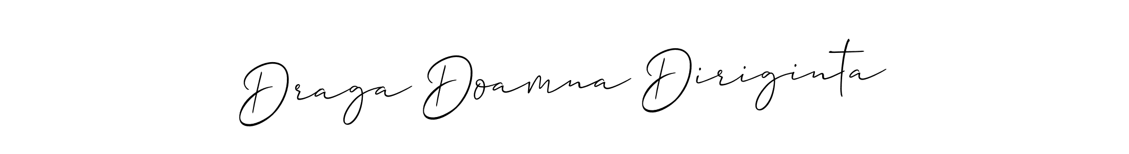 Here are the top 10 professional signature styles for the name Draga Doamna Diriginta. These are the best autograph styles you can use for your name. Draga Doamna Diriginta signature style 2 images and pictures png