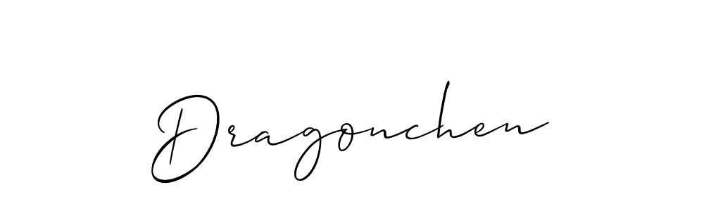 if you are searching for the best signature style for your name Dragonchen. so please give up your signature search. here we have designed multiple signature styles  using Allison_Script. Dragonchen signature style 2 images and pictures png