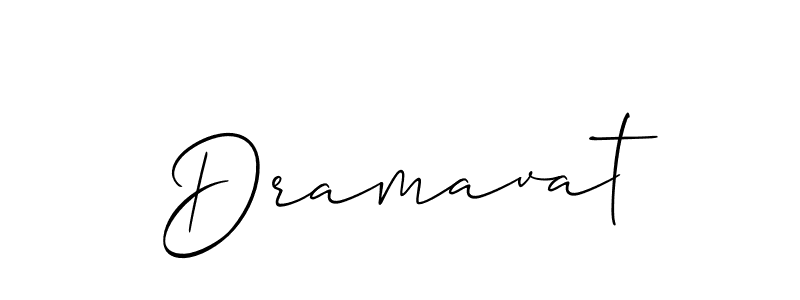 Make a short Dramavat signature style. Manage your documents anywhere anytime using Allison_Script. Create and add eSignatures, submit forms, share and send files easily. Dramavat signature style 2 images and pictures png