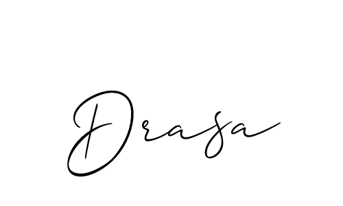 if you are searching for the best signature style for your name Drasa. so please give up your signature search. here we have designed multiple signature styles  using Allison_Script. Drasa signature style 2 images and pictures png