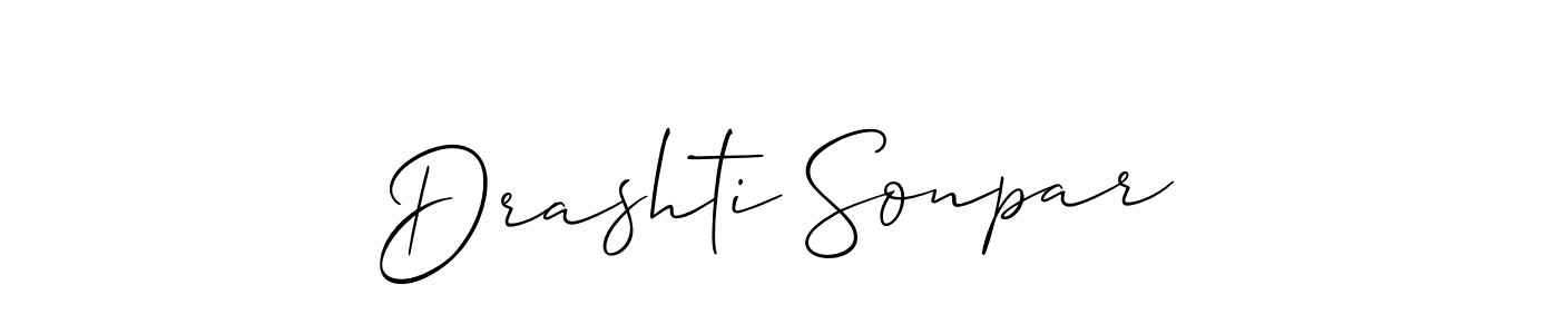 See photos of Drashti Sonpar official signature by Spectra . Check more albums & portfolios. Read reviews & check more about Allison_Script font. Drashti Sonpar signature style 2 images and pictures png