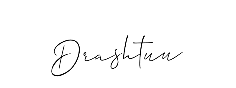 Make a short Drashtuu signature style. Manage your documents anywhere anytime using Allison_Script. Create and add eSignatures, submit forms, share and send files easily. Drashtuu signature style 2 images and pictures png