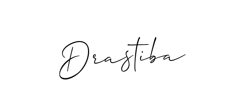 You can use this online signature creator to create a handwritten signature for the name Drastiba. This is the best online autograph maker. Drastiba signature style 2 images and pictures png